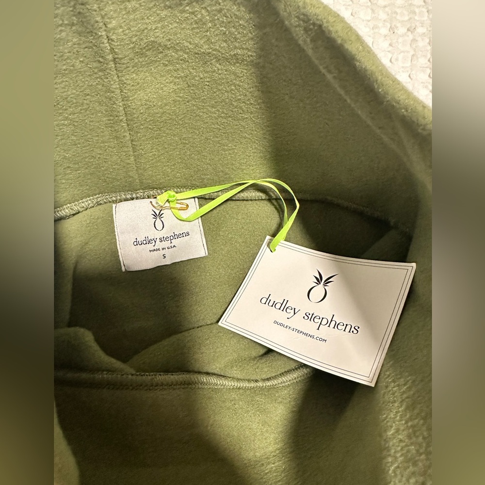 Dudley Stephens Army Green Park Slope Fleece